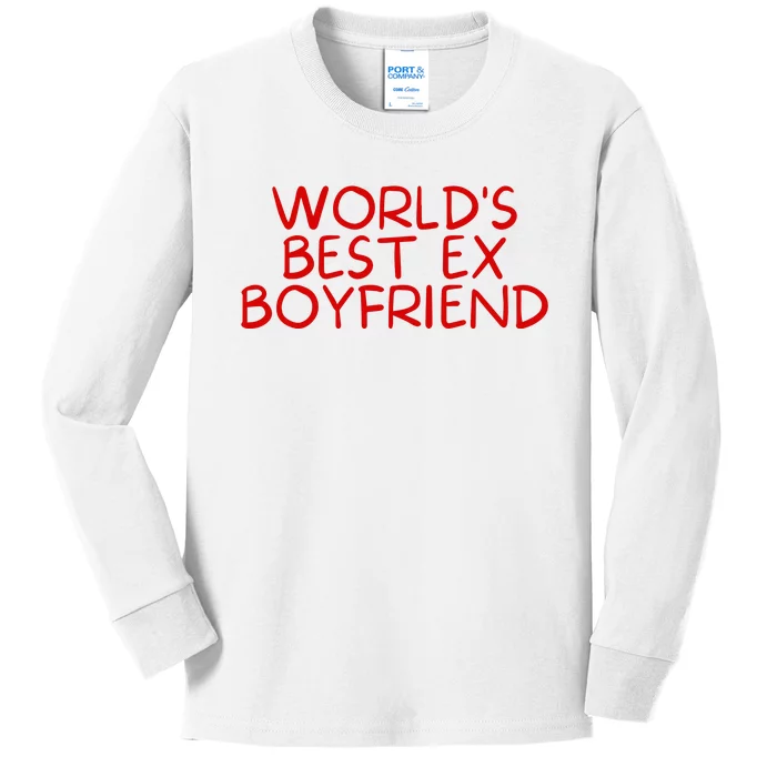 World's Best Ex Boyfriend Kids Long Sleeve Shirt