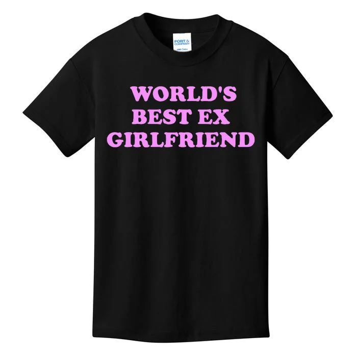 WorldS Best Ex Girlfriend Apparel Kids T-Shirt