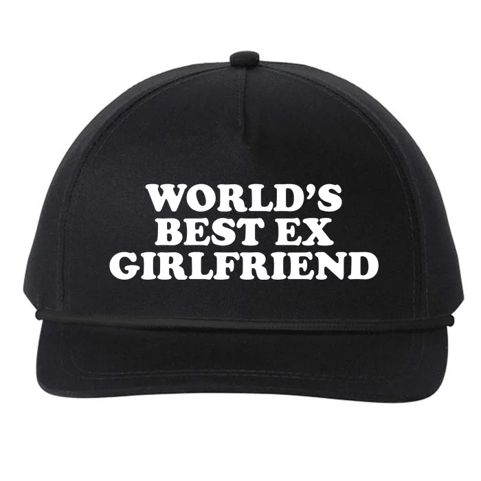 World's Best Ex Girlfriend Funny Gift Snapback Five-Panel Rope Hat