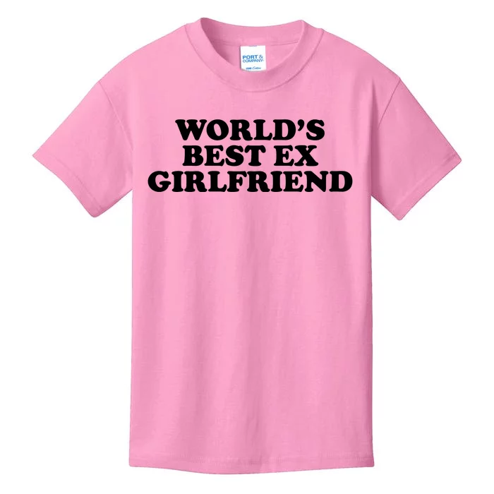 World's Best Ex Girlfriend Funny Gift Kids T-Shirt