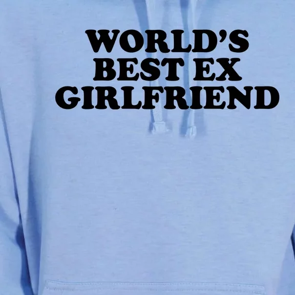 World's Best Ex Girlfriend Funny Gift Unisex Surf Hoodie