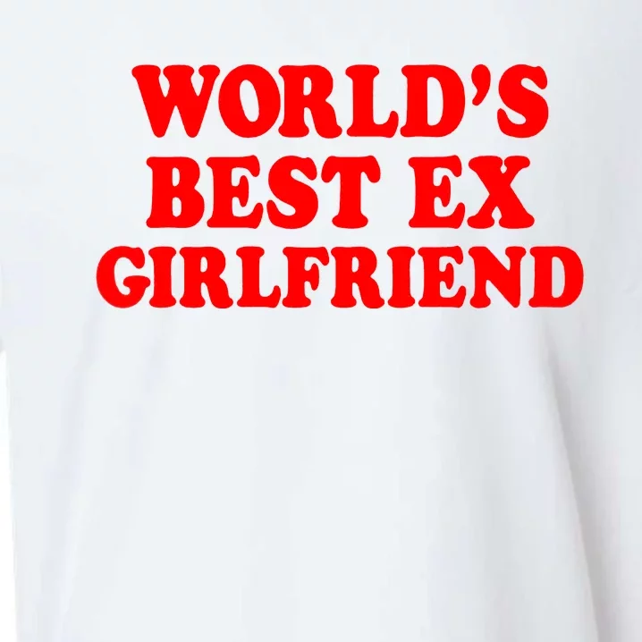 Worlds Best Ex Girlfriend Sueded Cloud Jersey T-Shirt