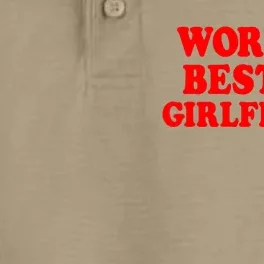 Worlds Best Ex Girlfriend Dry Zone Grid Performance Polo