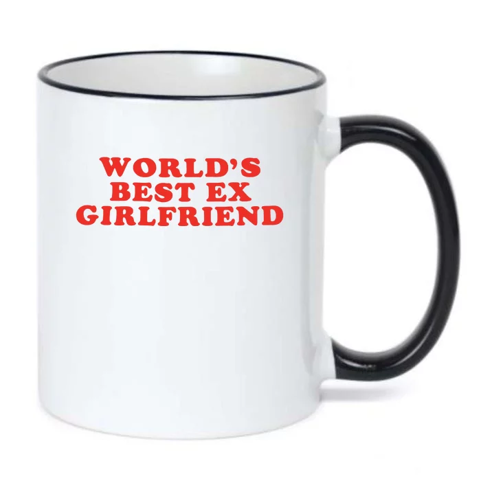 Worlds Best Exgirlfriend Black Color Changing Mug