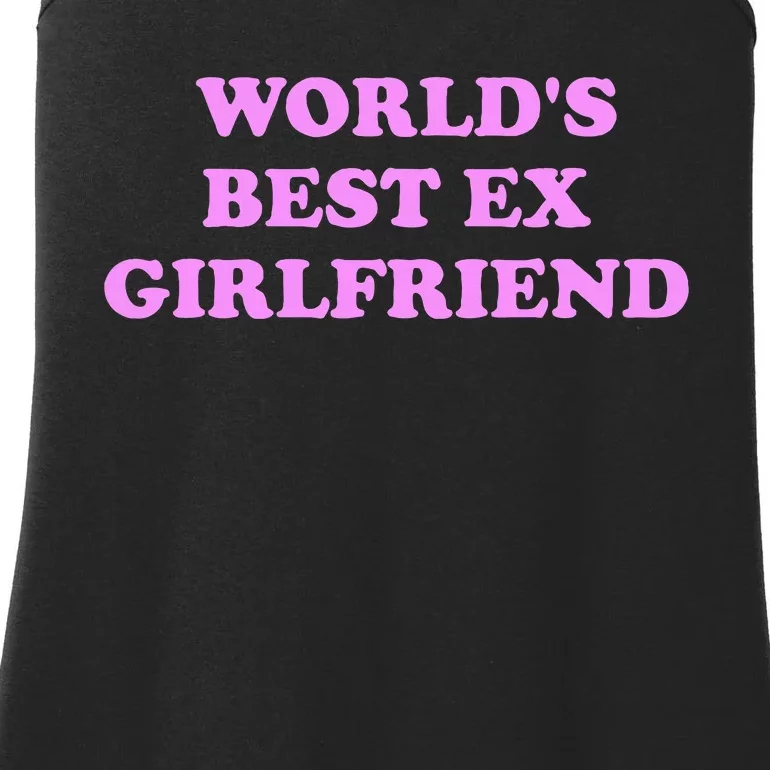 WorldS Best Ex Girlfriend Ladies Essential Tank