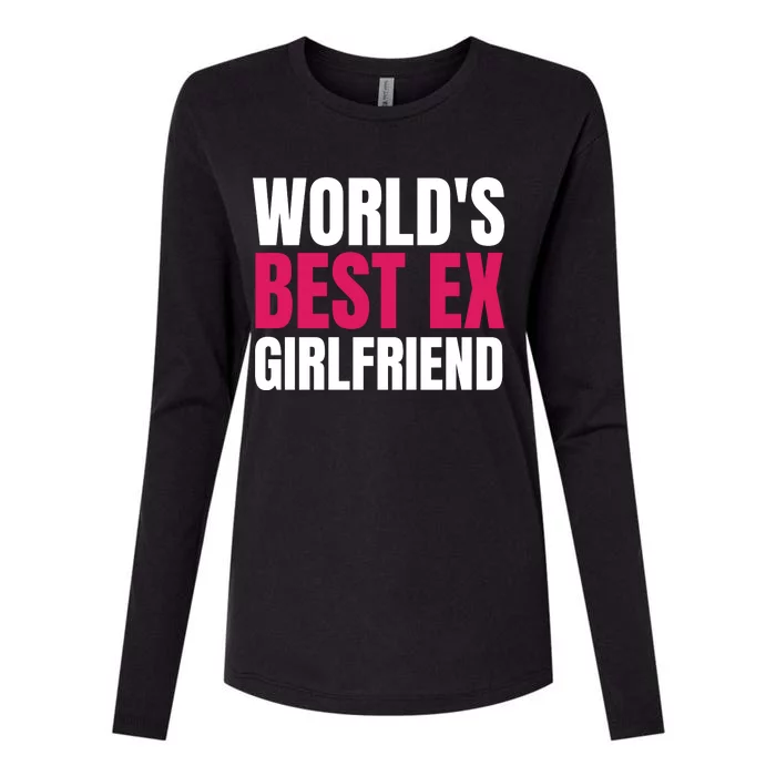 Worlds Best Ex Girlfriend Womens Cotton Relaxed Long Sleeve T-Shirt