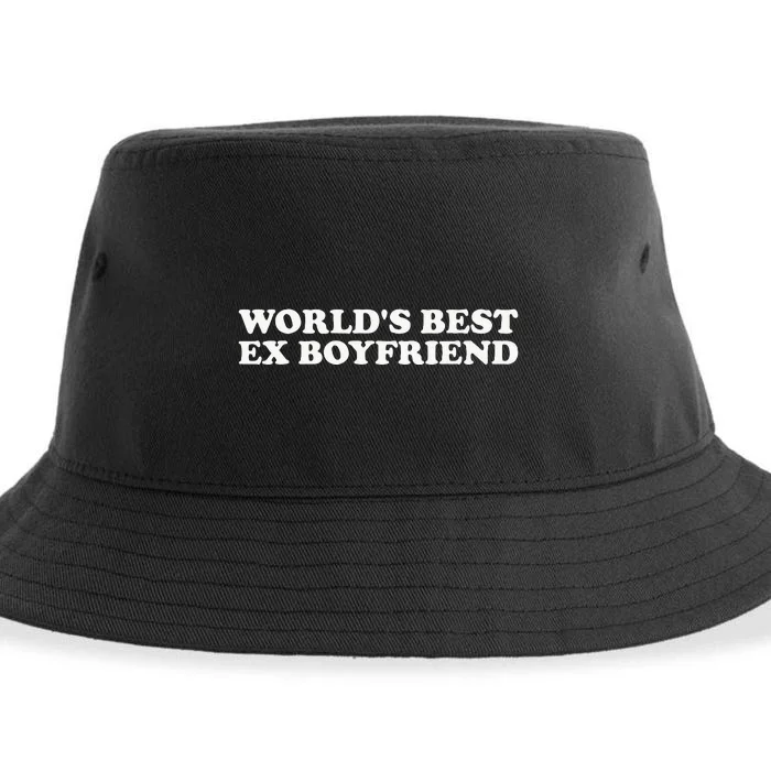 WorldS Best Ex Boyfriend Funny Exboyfriend Sustainable Bucket Hat