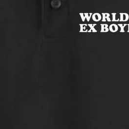 WorldS Best Ex Boyfriend Funny Exboyfriend Dry Zone Grid Performance Polo