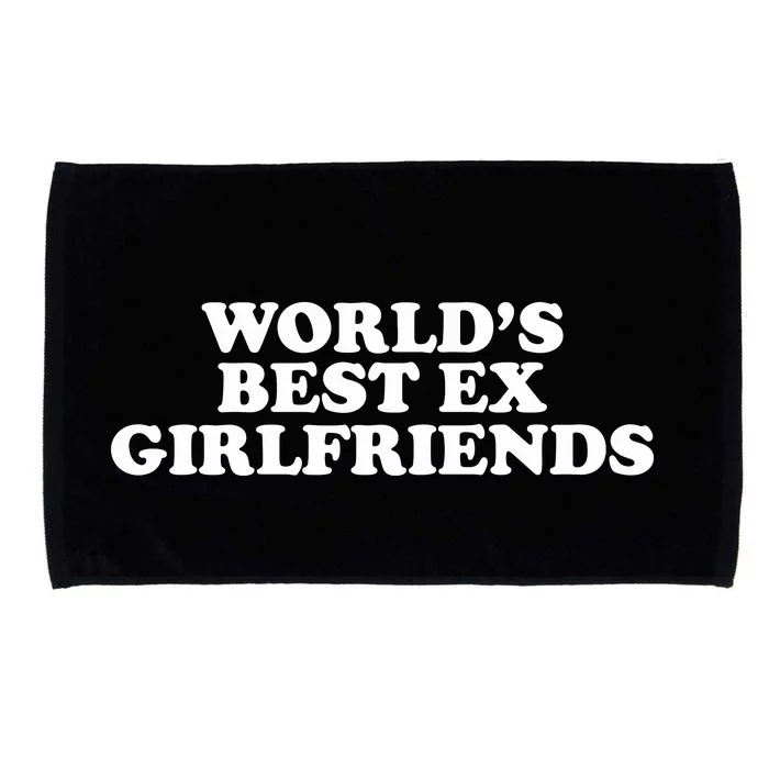 Worlds Best Ex Girlfriend Funny 2000s Celebrity Inspired Meme Microfiber Hand Towel