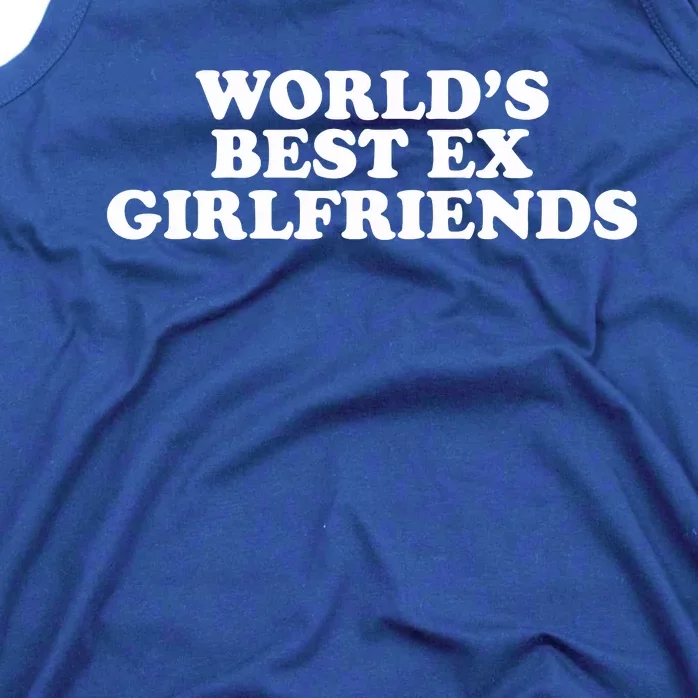 Worlds Best Ex Girlfriend Funny 2000s Celebrity Inspired Meme Tank Top