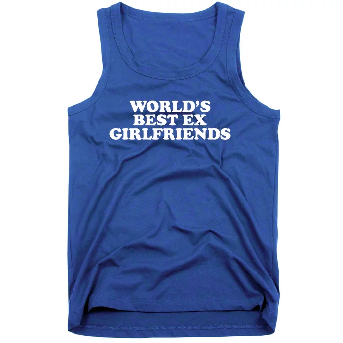 Worlds Best Ex Girlfriend Funny 2000s Celebrity Inspired Meme Tank Top