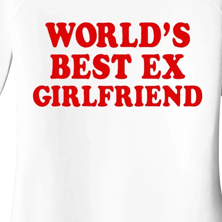 WorldS Best Ex Girlfriend Women's Perfect Tri Tunic Long Sleeve Shirt