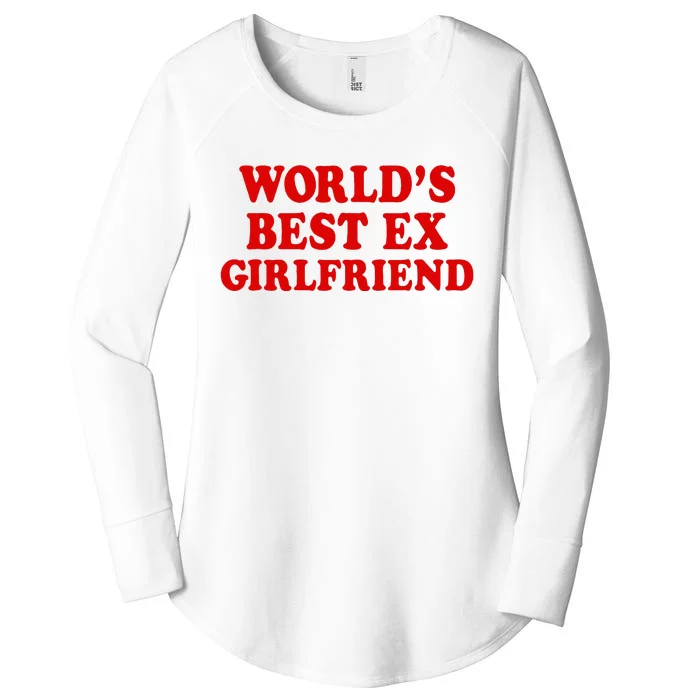 WorldS Best Ex Girlfriend Women's Perfect Tri Tunic Long Sleeve Shirt