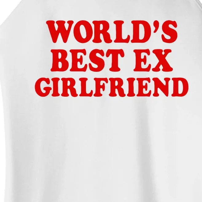 WorldS Best Ex Girlfriend Women’s Perfect Tri Rocker Tank