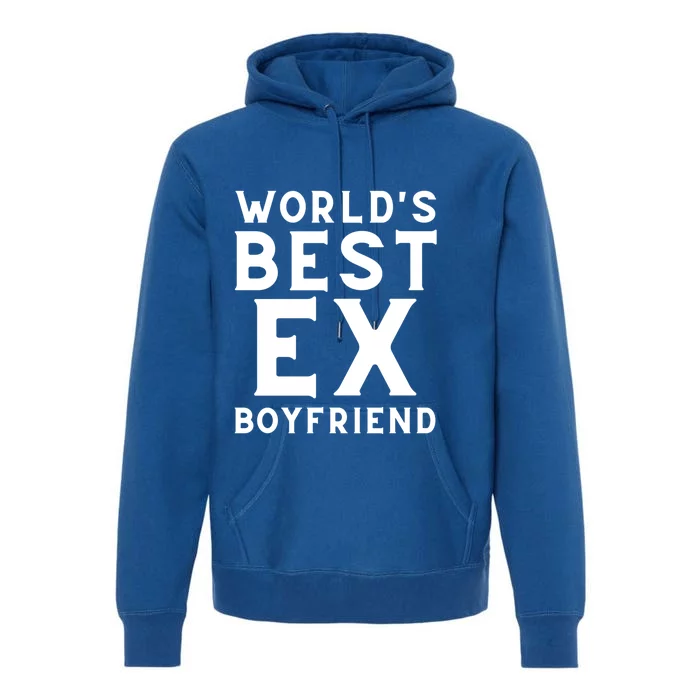 WorldS Best Exfriend: Embrace The Memories With Pride Great Gift Premium Hoodie