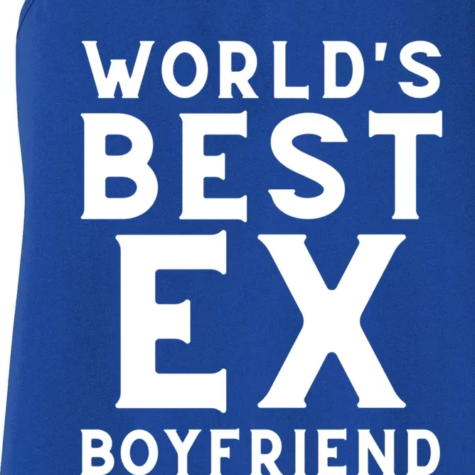 WorldS Best Exfriend: Embrace The Memories With Pride Great Gift Women's Racerback Tank