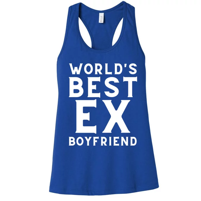 WorldS Best Exfriend: Embrace The Memories With Pride Great Gift Women's Racerback Tank