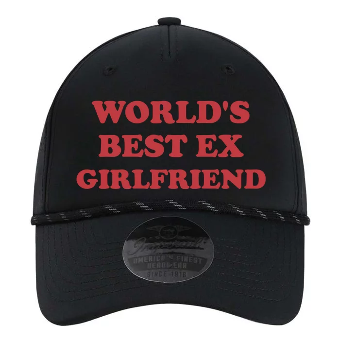 World's Best Ex Girlfriend Funny Gift Performance The Dyno Cap