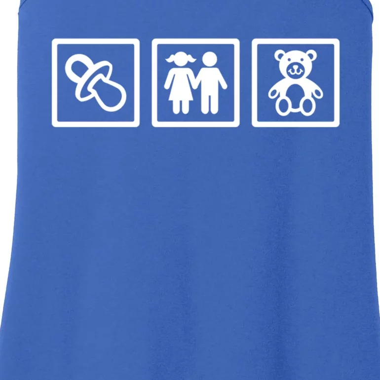 World's Best Educator Minder Sitter Gift Ladies Essential Tank