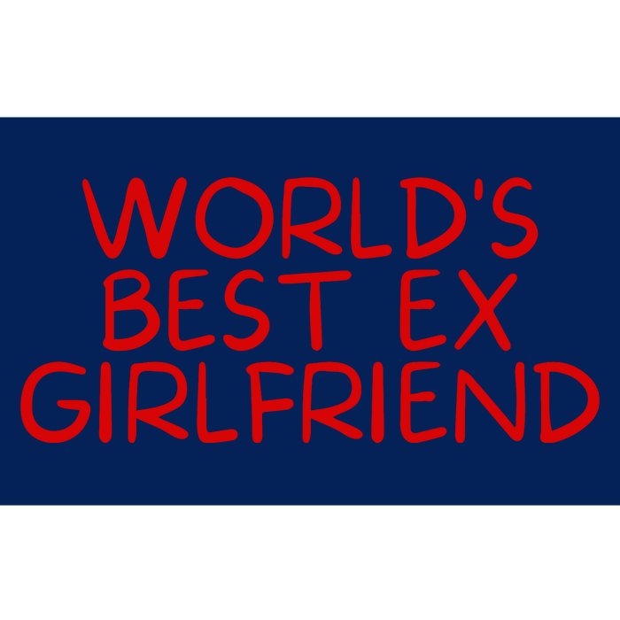 World's Best Ex Girlfriend Bumper Sticker