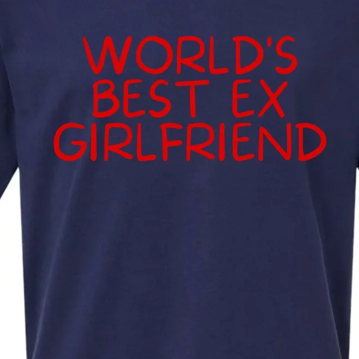 World's Best Ex Girlfriend Sueded Cloud Jersey T-Shirt