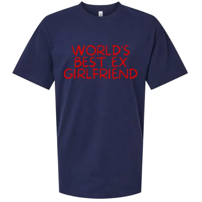 World's Best Ex Girlfriend Sueded Cloud Jersey T-Shirt