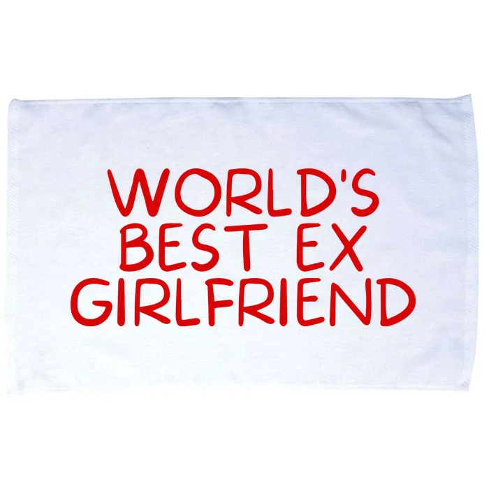 World's Best Ex Girlfriend Microfiber Hand Towel