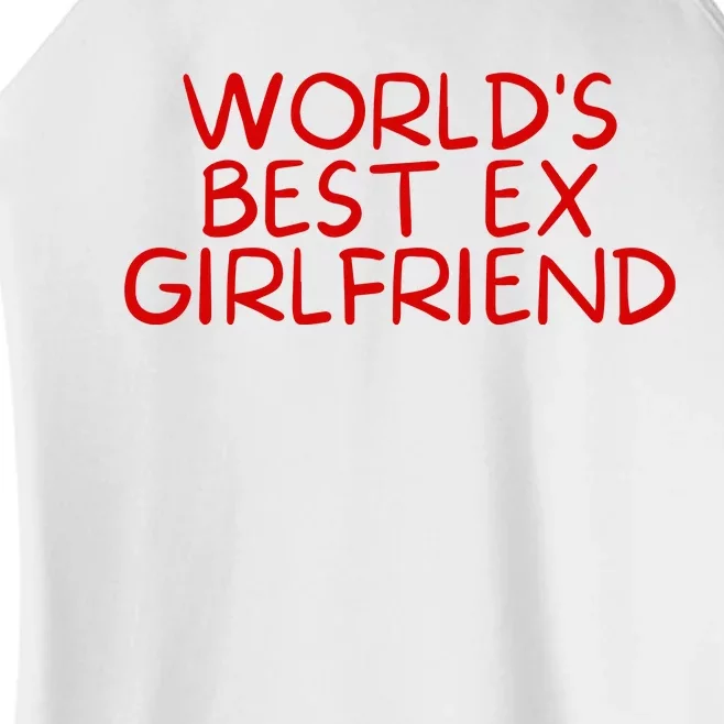 World's Best Ex Girlfriend Women’s Perfect Tri Rocker Tank