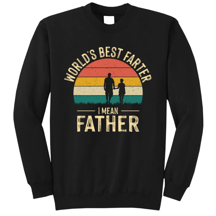 WorldS Best Farter FatherS Day Graphic Sweatshirt