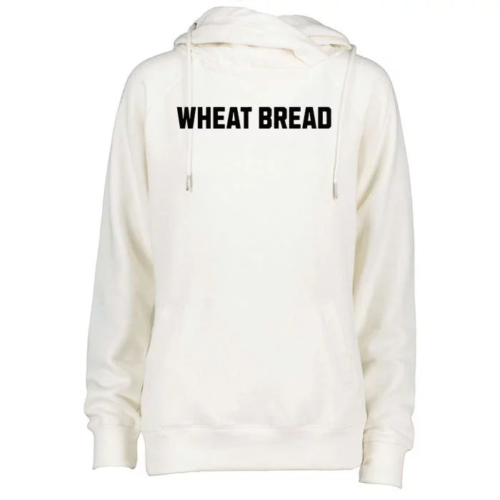 Wheat Bread Funny Costume Halloween Womens Funnel Neck Pullover Hood