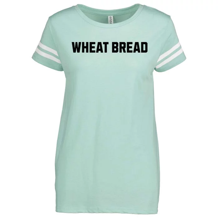 Wheat Bread Funny Costume Halloween Enza Ladies Jersey Football T-Shirt