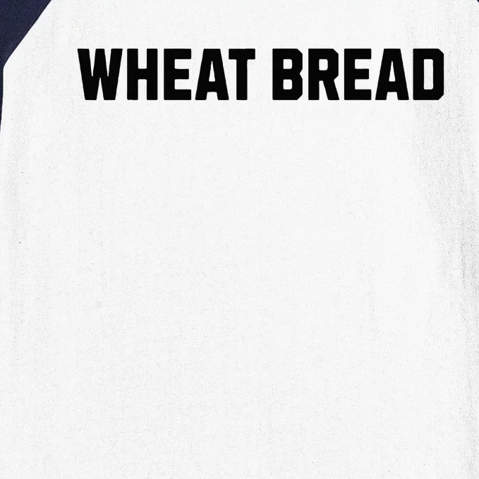 Wheat Bread Funny Costume Halloween Baseball Sleeve Shirt