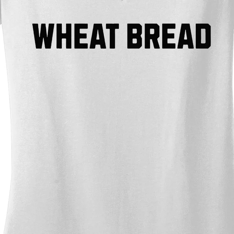 Wheat Bread Funny Costume Halloween Women's V-Neck T-Shirt