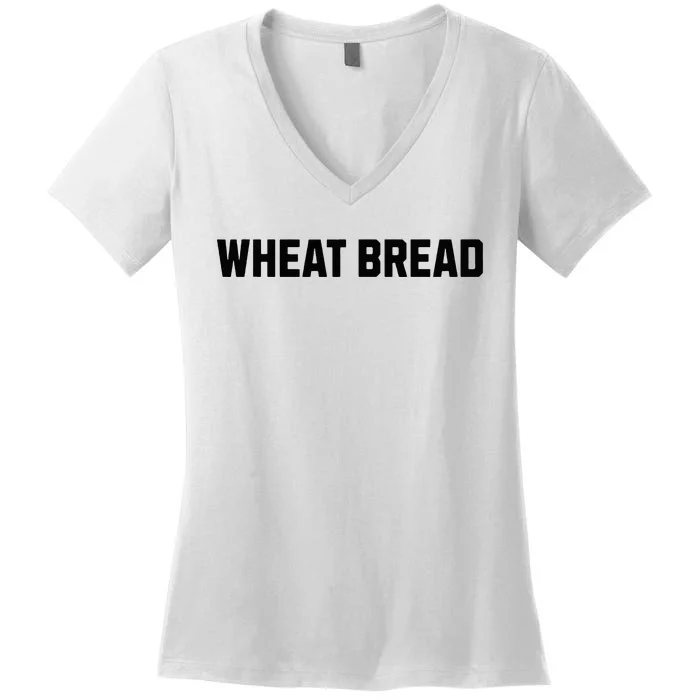 Wheat Bread Funny Costume Halloween Women's V-Neck T-Shirt