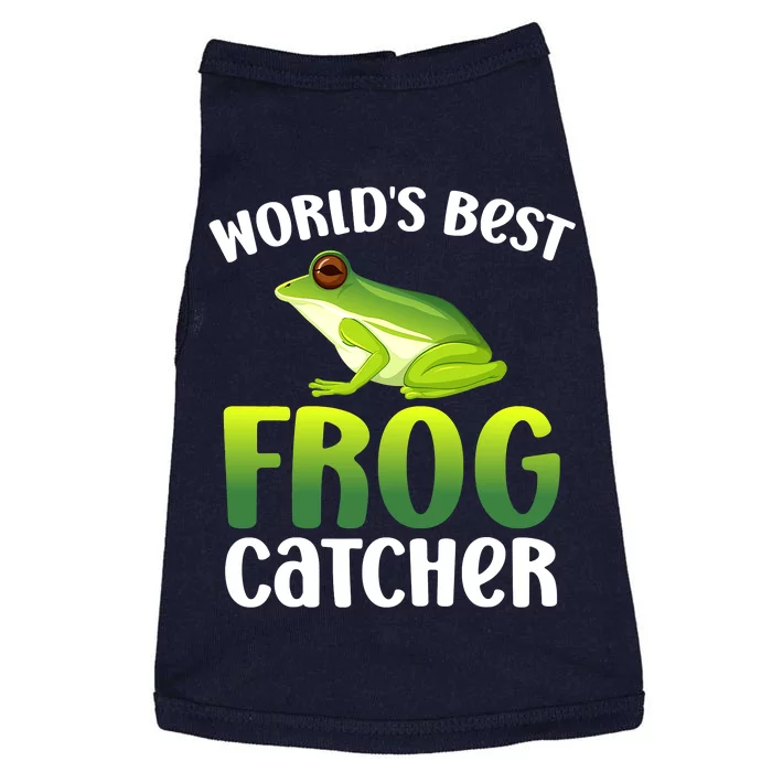 World's Best Frog Catcher Boys Girls Frog Hunter Doggie Tank