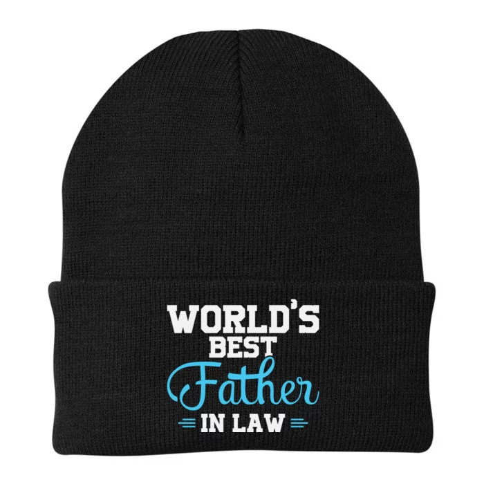 World's Best Father In Law Knit Cap Winter Beanie