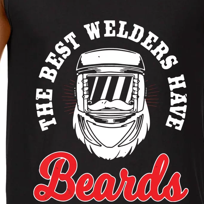 Welder Beard Fabricating Bearded Welding Comfort Colors® Tank Top