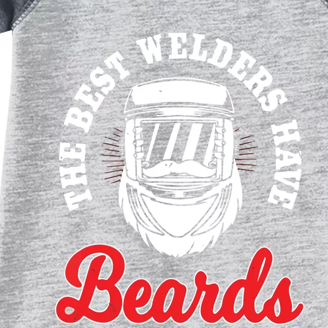 Welder Beard Fabricating Bearded Welding Infant Baby Jersey Bodysuit