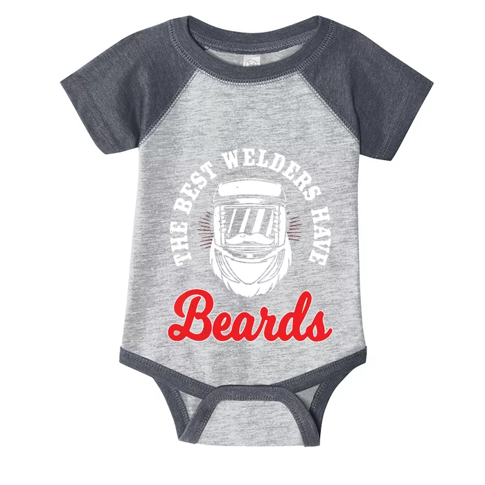 Welder Beard Fabricating Bearded Welding Infant Baby Jersey Bodysuit