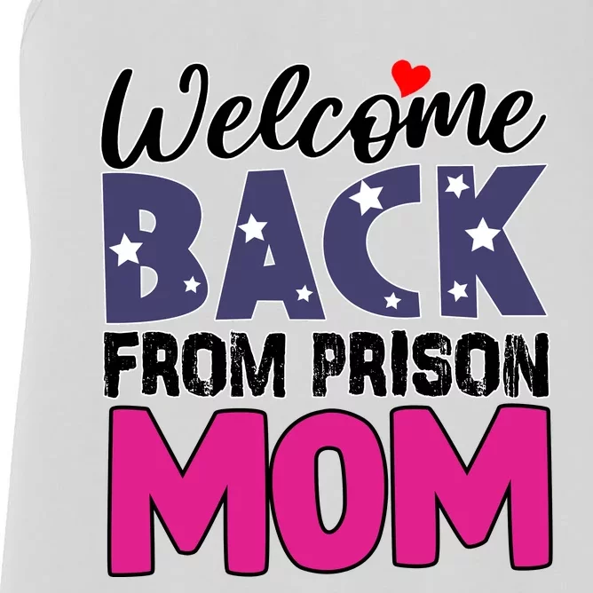 Welcome Back From Prison Mom Women's Racerback Tank