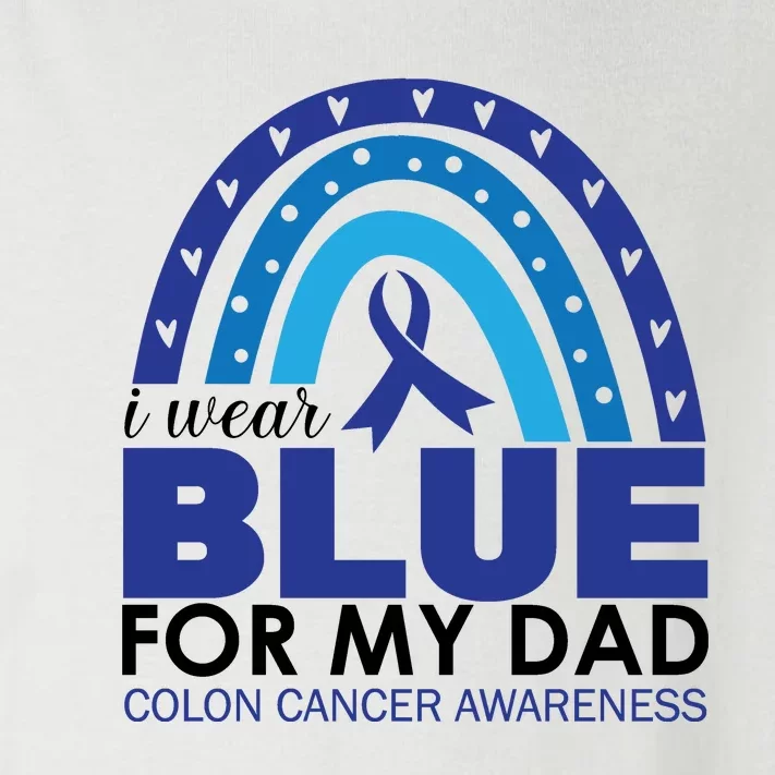 Wear Blue For My Dad_Black Toddler Long Sleeve Shirt