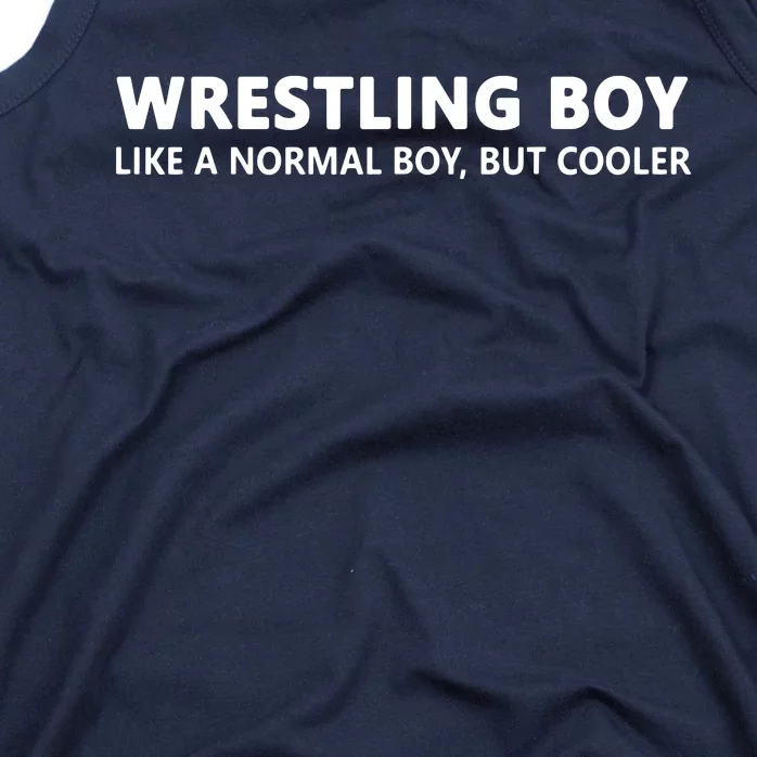 Wrestling Boy Funny Wrestling Boy Tank Top