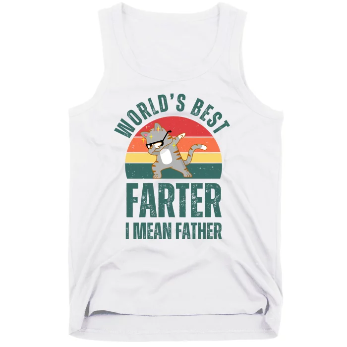 World’s Best Farter I Mean Father Vintage Tank Top