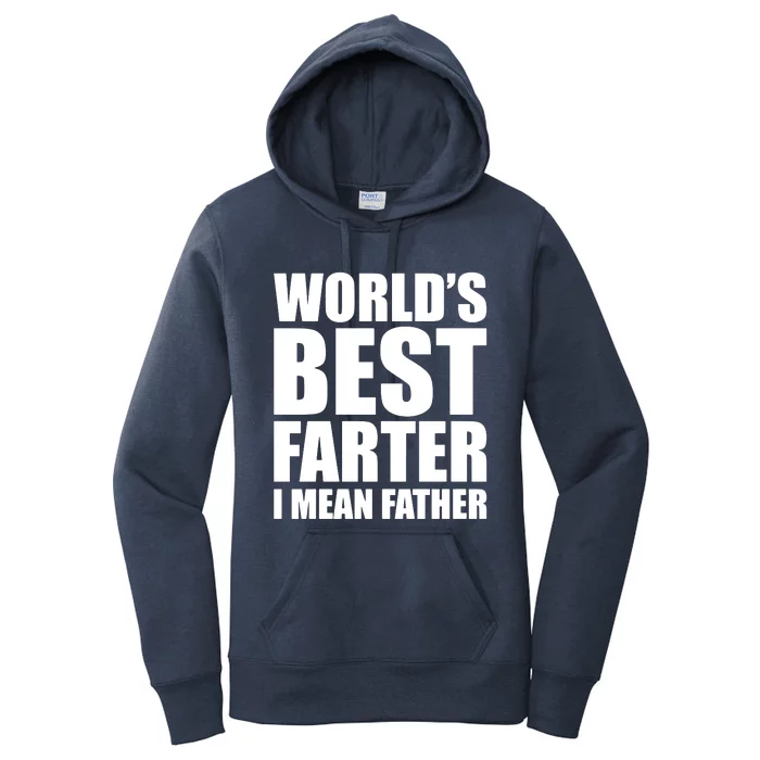 WorldS Best Farter I Mean Father Women's Pullover Hoodie