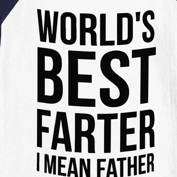 Worlds Best Father Baseball Sleeve Shirt