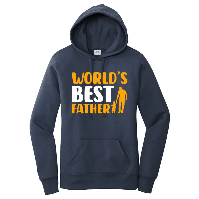 WorldS Best Father Women's Pullover Hoodie