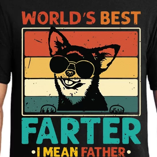 Worlds Best Farter I Mean Father Best Dad Ever Cool Dog Pajama Set