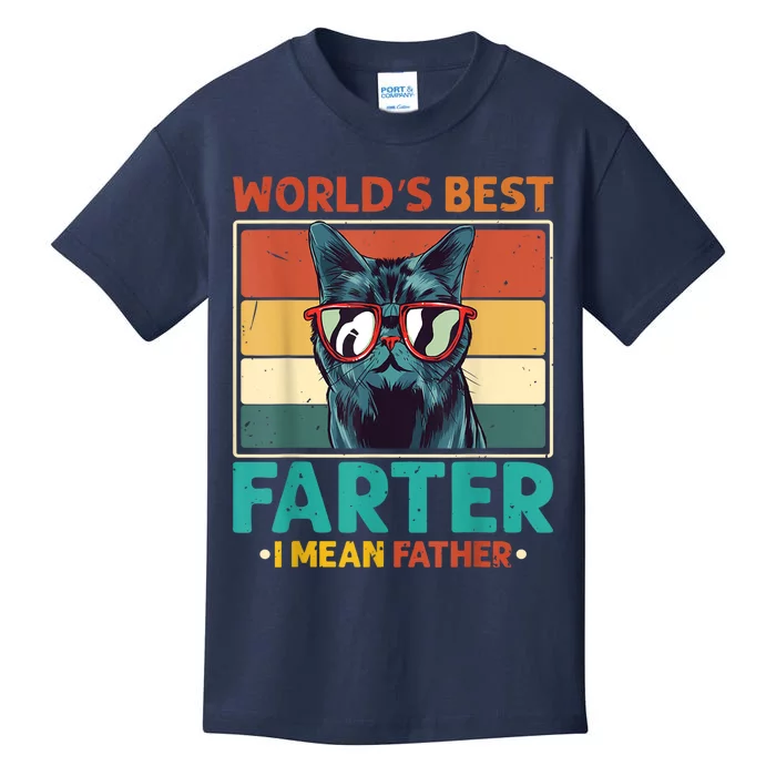 World Best Father I Mean Father Kids T-Shirt