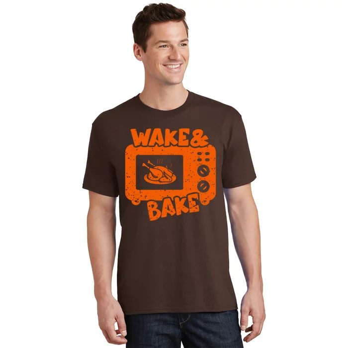 Wake & Bake Feast Meal Dinner Chef T-Shirt