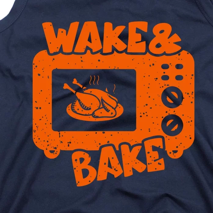 Wake & Bake Feast Meal Dinner Chef Tank Top